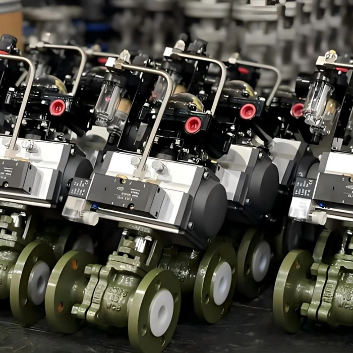 PTFE Lined Industrial Chemical Control Valve