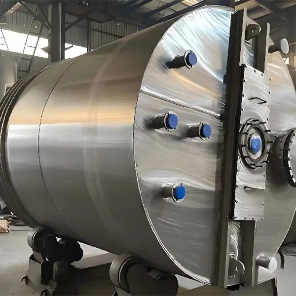 Фармацевтический смесительный сосуд с футеровкой из ПТФЭ